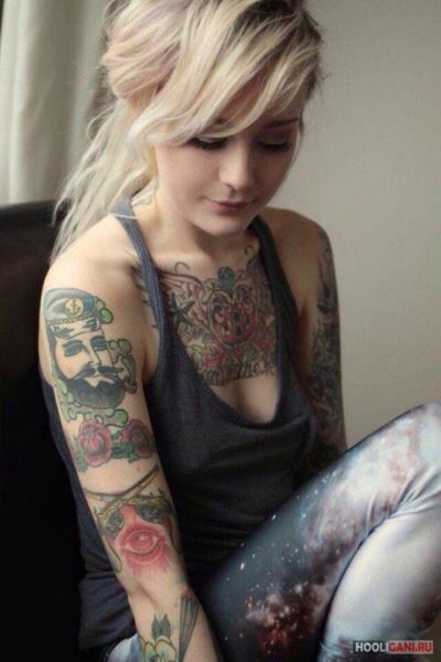 <br />
				Если вам нравятся красивые девушки и татуировки, то вам сюда<br />
							