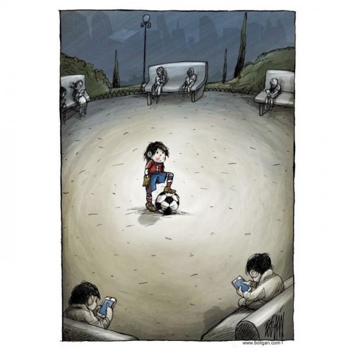 Невероятно проницательные иллюстрации Анхеля Болигана Корбо изображают, что не так с современным миром (36 фото)